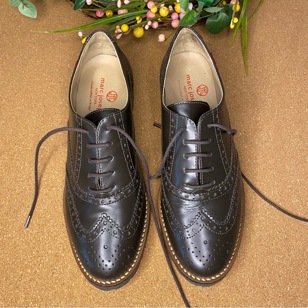 Marc Joseph New York Central Park West Shoes loafers Lace Up Size 7.5 Womens